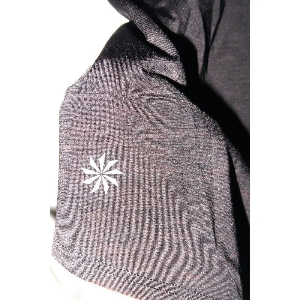 ATHLETA 2 In 1 Ultimate Support Top Black Medium